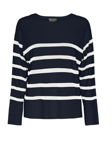 Bluza Pieces, bleumarin Albastru
