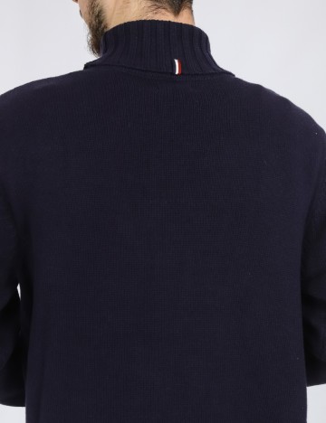 Pulover Jack&Jones, bleumarin inchis