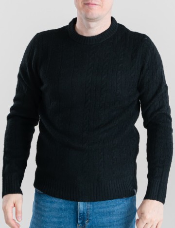 
						Pulover Jack&Jones, negru