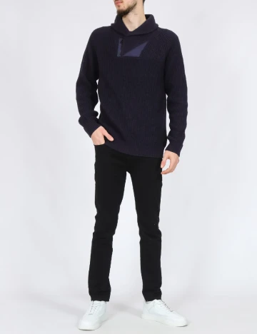 Pulover Jack&Jones, bleumarin
