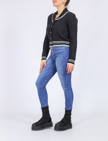 Blugi American Eagle, albastru inchis