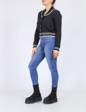 Blugi American Eagle, albastru inchis
