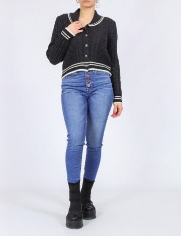 Blugi American Eagle, albastru inchis
