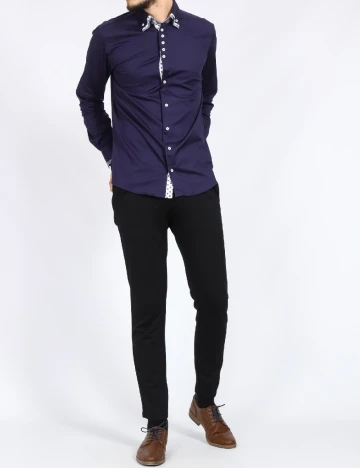 Camasa INTERTEX, bleumarin