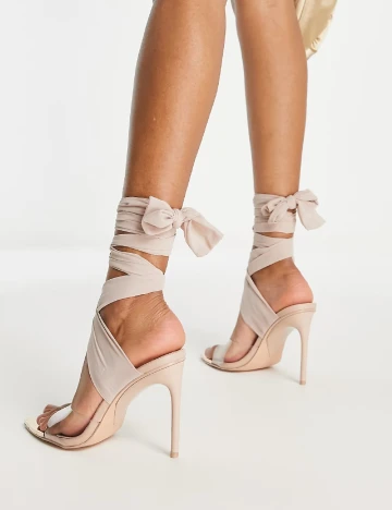 Sandale Public Desire, crem
