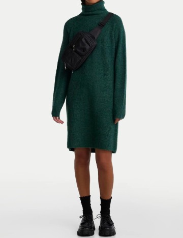 
						Rochie scurta Pieces, verde