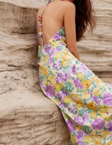 Rochie medie SHEIN, floral print