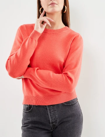 Bluza Vero Moda, portocaliu