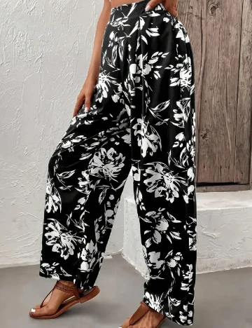 Pantaloni Emery Rose, negru
