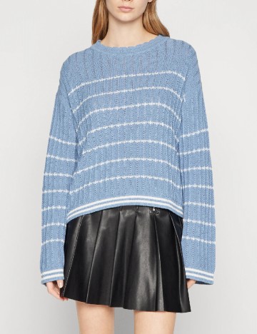 
						Bluza Pieces, albastru