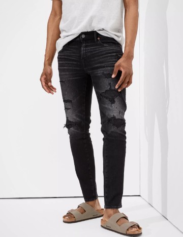 
						Blugi American Eagle, negru