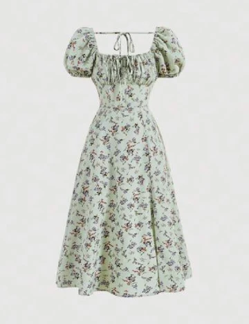 Rochie medie SHEIN, verde
