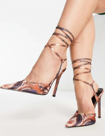 Pantofi ASOS, maro