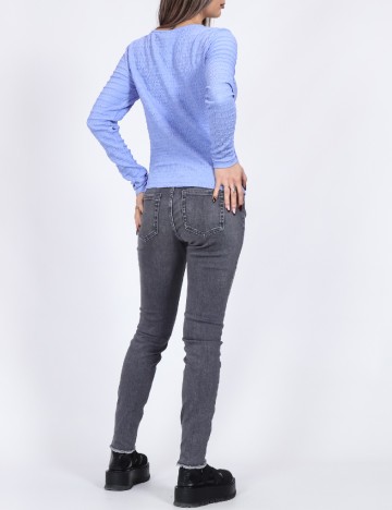 Bluza Pieces, albastru