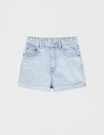 Pantaloni scurti Pull&Bear, albastru Albastru