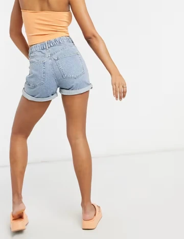 Pantaloni scurti Pull&Bear, albastru Albastru