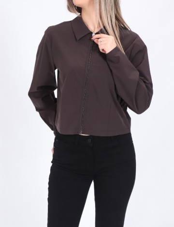 
						Jacheta Vero Moda, maro inchis