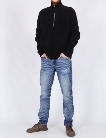 
						Pulover Jack&Jones, negru