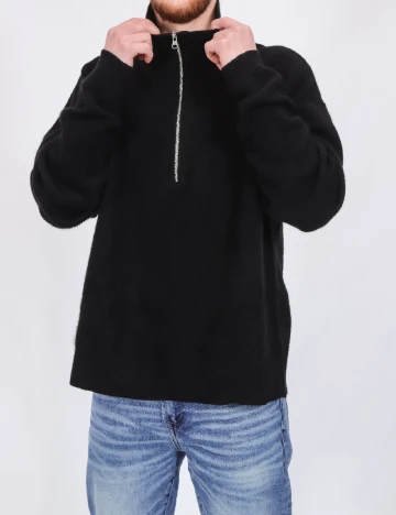 Pulover Jack&Jones, negru