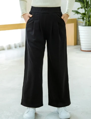 Pantaloni Shein Kids, negru