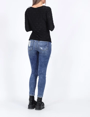 Bluza Pieces, negru