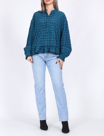 
						Camasa Vero Moda, albastru