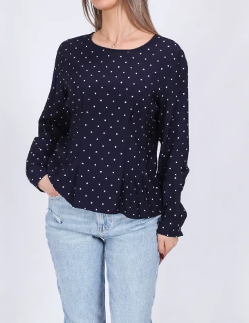 Bluza Vero Moda, bleumarin