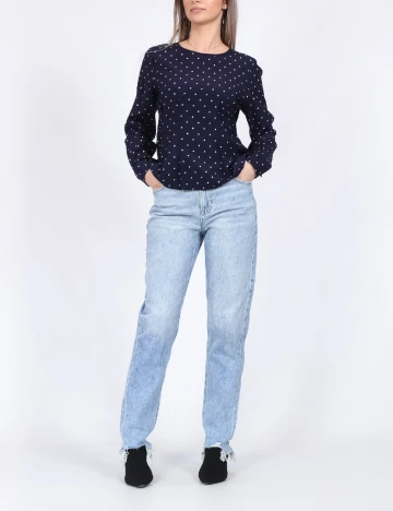 Bluza Vero Moda, bleumarin