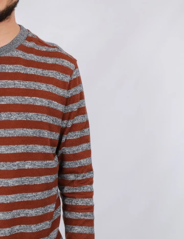 Bluza Jack&Jones, maro/gri