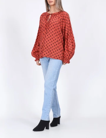 Bluza Vero Moda, caramiziu