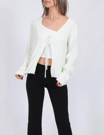 Bluza Pieces, alb