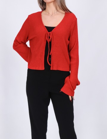 
						Cardigan Pieces, rosu