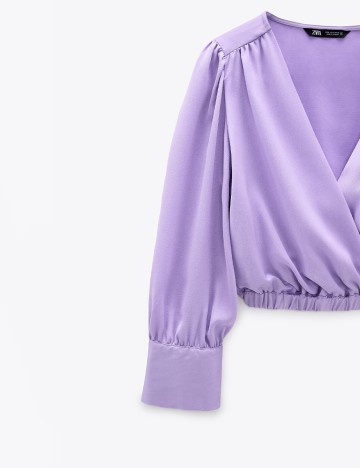 Camasa Zara, lavanda, M