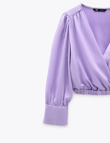 Camasa Zara, lavanda, M