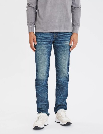 
						Blugi American Eagle, albastru
