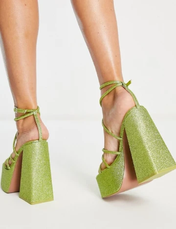 Sandale ASOS, verde