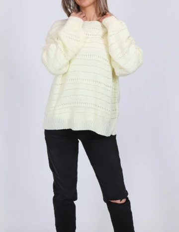 Bluza Pieces, galben