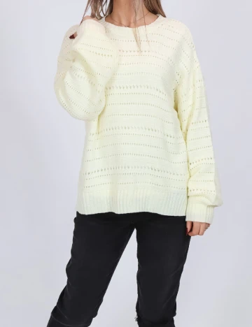 Bluza Pieces, galben