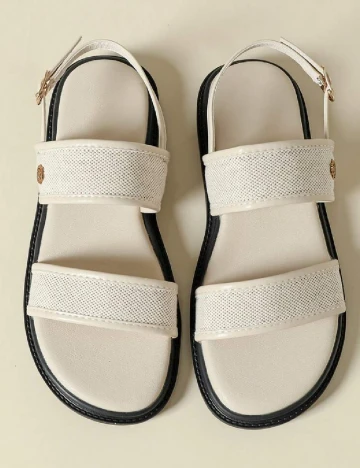 Sandale SHEIN, crem Crem