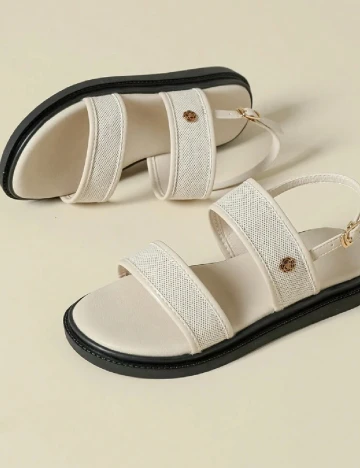 Sandale SHEIN, crem Crem