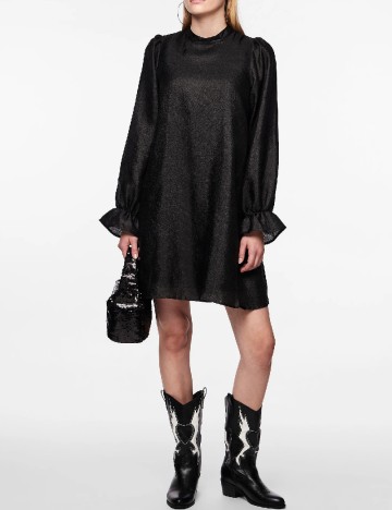 
						Rochie scurta Pieces, negru