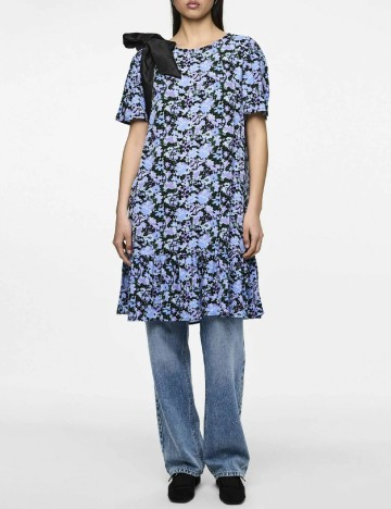 Rochie scurta Pieces, floral print