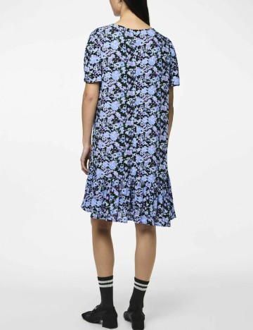Rochie scurta Pieces, floral print