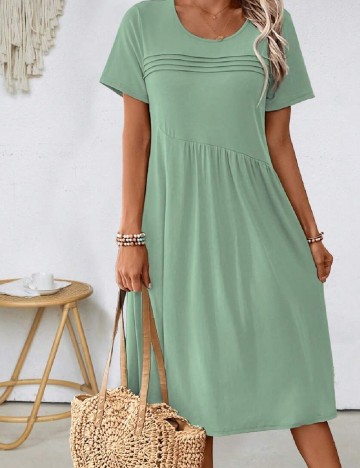 Rochie medie SHEIN, verde