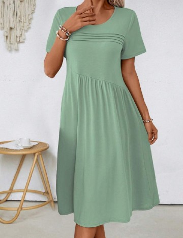 Rochie medie SHEIN, verde
