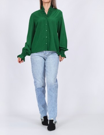 
						Camasa Pieces, verde
