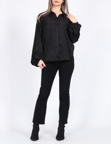 
						Camasa Pieces, negru