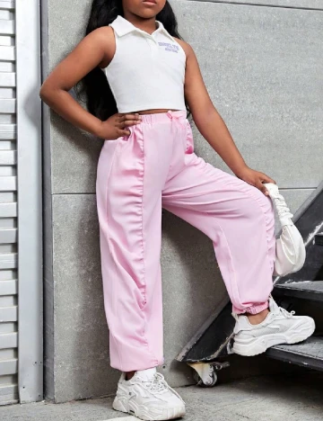 Pantaloni Shein Kids, roz