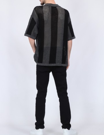 Bluza Jack&Jones, gri/negru