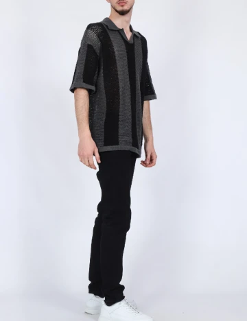 Bluza Jack&Jones, gri/negru